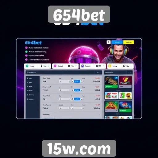 Mudanças na interface do usuário do 654bet
