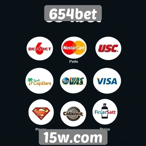 Opções de pagamento disponíveis no 654bet