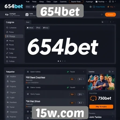 Interface do usuário do 654bet é intuitiva