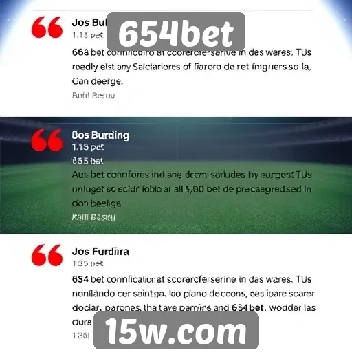 Avaliações de usuários sobre o 654bet